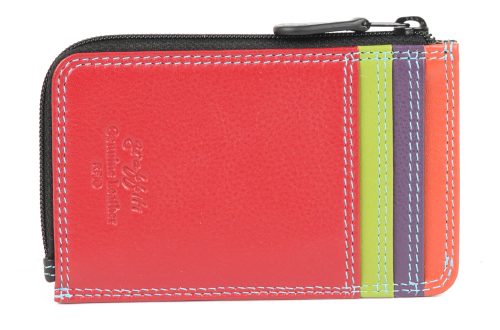 Card Holder - Black/tropical