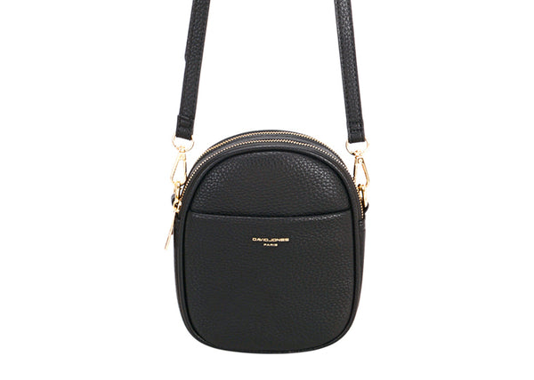 Ziptop Crossbody - Black