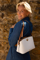 Juliana Crossbody - White