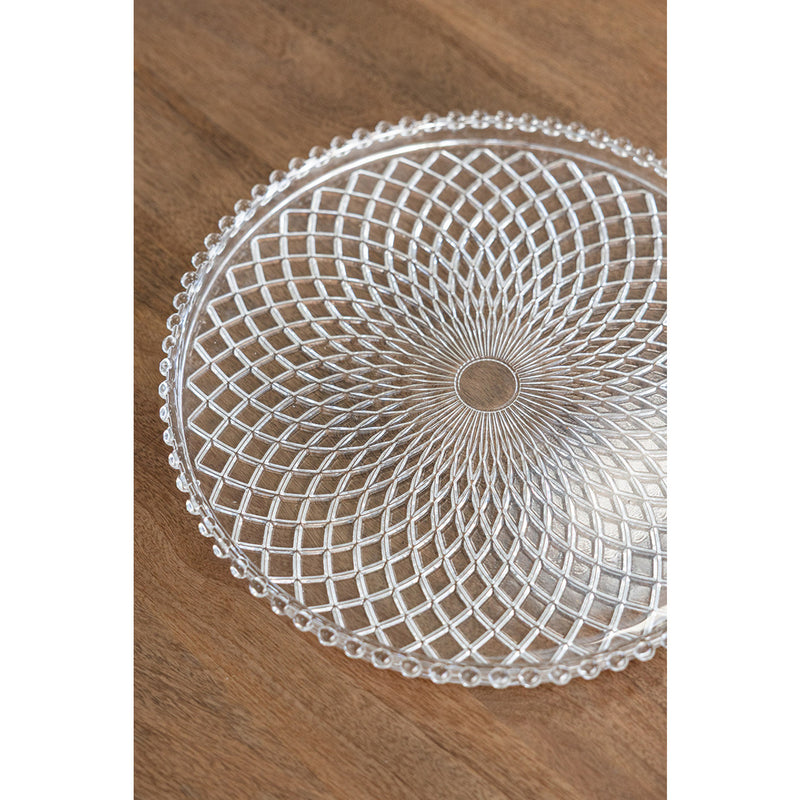 Muckross Round Beaded Tray