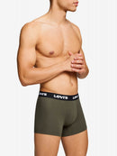 2 Pack Logo Boxer - Khaki