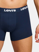 2 Pack Logo Boxer - Navy