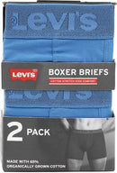 Twill 2 Pack Boxer - Blue