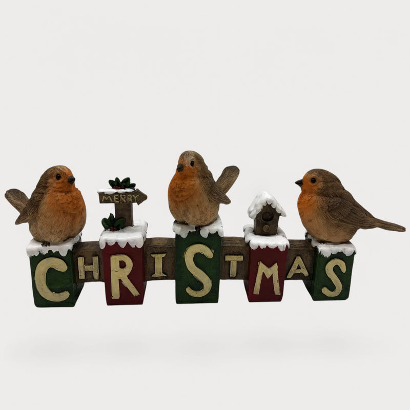 Robins on Christmas