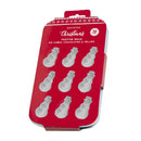 Snowman 12 Cube Silicone Tray