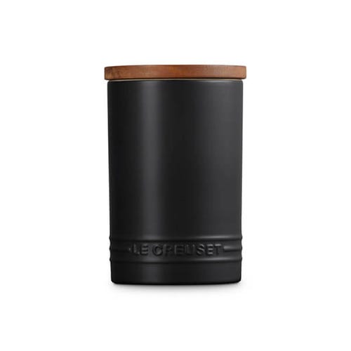 Signature Storage Jar 770ml - Satin Black