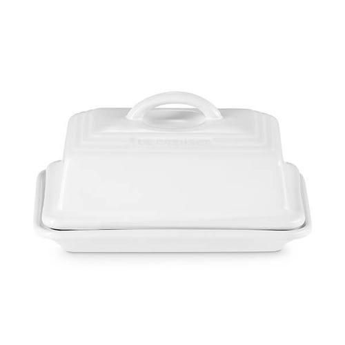 Butter Dish - White
