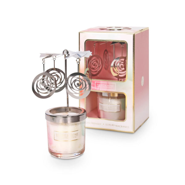 Mini Candle & Carousel - With Love
