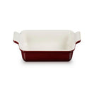 Stoneware Rectangular Dish 19cm - Garnet