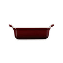 Stoneware Rectangular Dish 19cm - Garnet