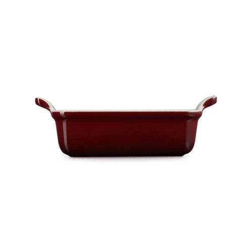 Stoneware Rectangular Dish 19cm - Garnet