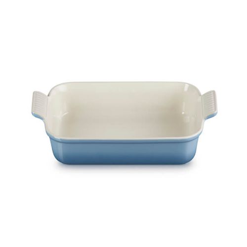Stoneware Rectangular Dish 26cm - Chambray