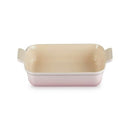Stoneware Rectangular Dish 26cm- Shell Pink