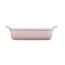 Stoneware Rectangular Dish 26cm- Shell Pink