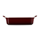 Stoneware Rectangular Dish 26cm - Garnet