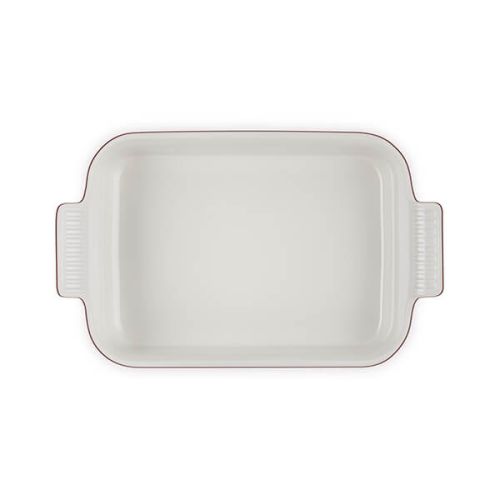 Stoneware Rectangular Dish 26cm - Garnet