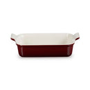 Stoneware Rectangular Dish 26cm - Garnet