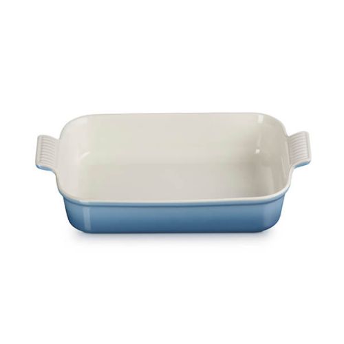 Deep Stoneware Rectangular Dish 32 - Chambray