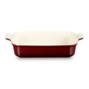 Stoneware Rectangular Dish 32cm - Garnet