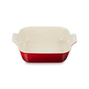 Deep Square Dish 23cm - Cerise