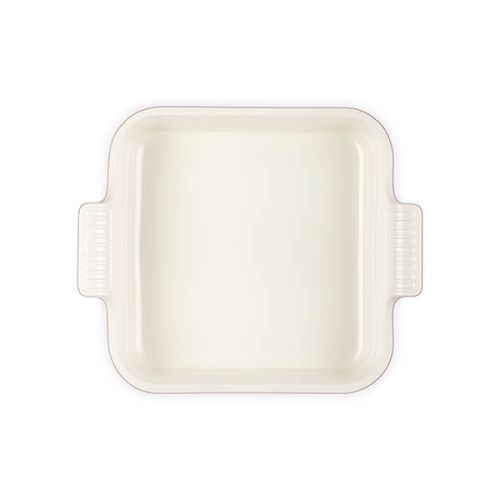 Deep Stoneware Square Dish 23cm - Garnet