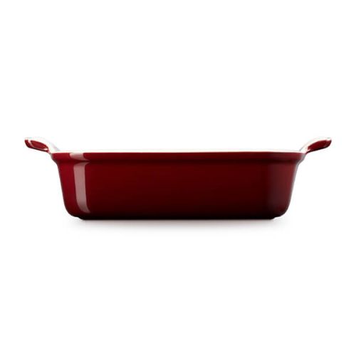Deep Stoneware Square Dish 23cm - Garnet