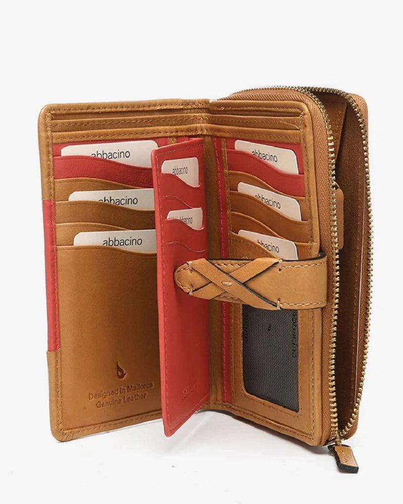 Dolphin Wallet - Cognac