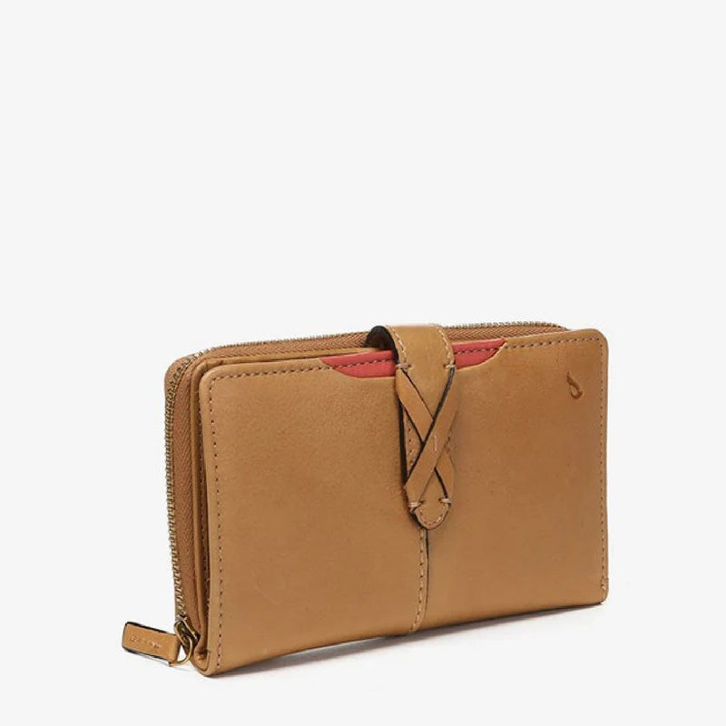 Dolphin Wallet - Cognac