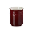 Small Stoneware Utensil Jar - Garnet