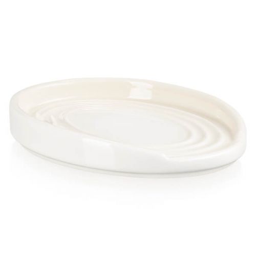 Oval Spoon Rest - Meringue