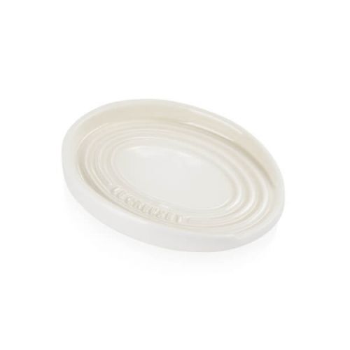 Oval Spoon Rest - Meringue