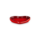 Heart Shaped Spoon Rest - Cerise