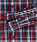 Comfort Fit Check Shirt - Red