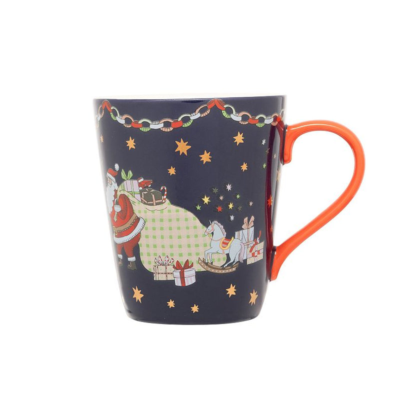 Christmas Navy Santa Stanley Mug