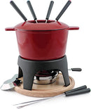 Sierra 11 Piece Fondue Set - Cherry Red