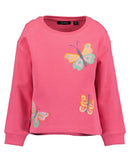 Dropped Shoulder Sweatshirt - Pink