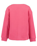 Dropped Shoulder Sweatshirt - Pink