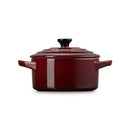 Petite Round Casserole 10cm - Garnet