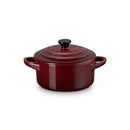 Petite Round Casserole 10cm - Garnet
