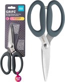Gripz 21cm Serrated Kitchen Shears - Graphite