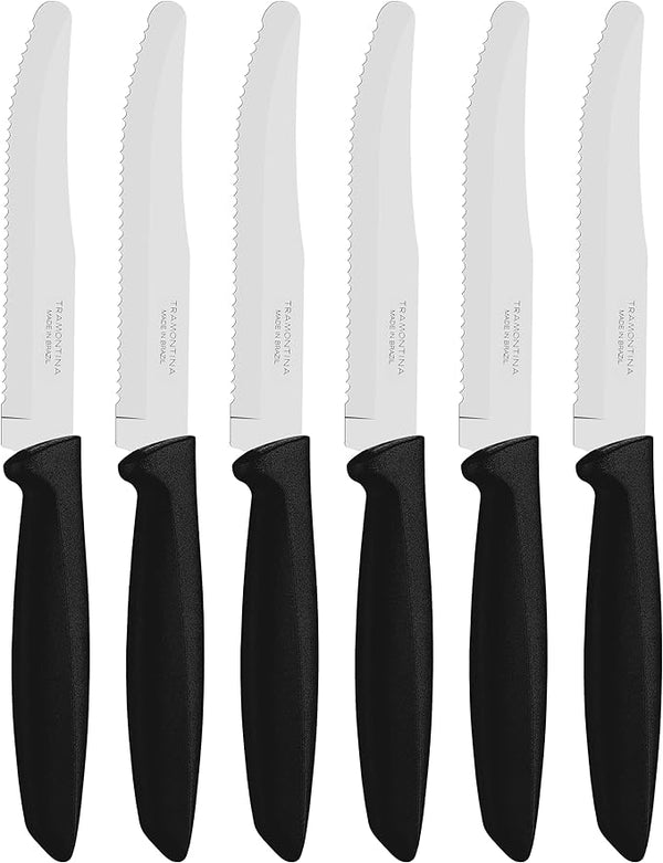 6piece Tomato/Fruit Knife with Rounded Tip