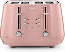 Eclettica 4-Slice Toaster - Pink
