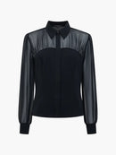 Arezzo Corset Shirt - Black