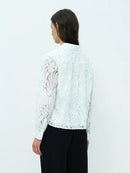 Margot Textured Shirt - Winter White
