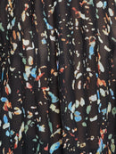 Kylie Claudette Top - Black Multi