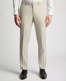 Pablo Mix & Match Tapered Fit Suit Trouser - Stone