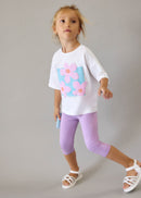 Basic Short Leggings - Lilac