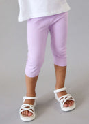 Basic Short Leggings - Lilac