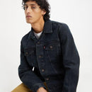Trucker Jacket - Blue Black