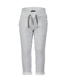 Drawstring Waist Jogger - Dark Blue